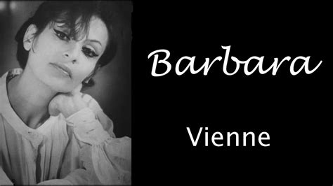 Barbara – Vienne Lyrics .